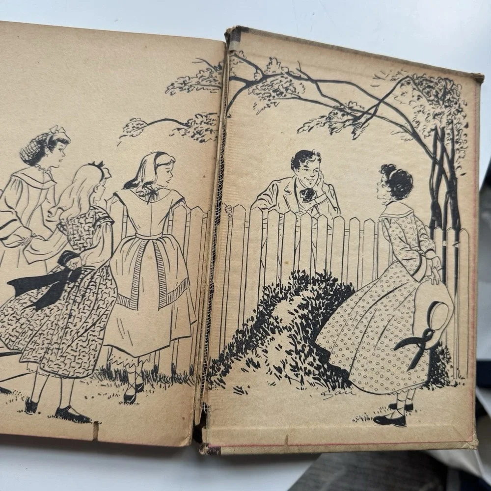 Vintage Little Women & Honey Bunch Children's Book Lot Whitman Grosset